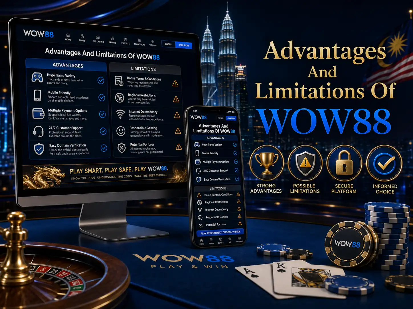 Advantages And Limitations Of WOW88