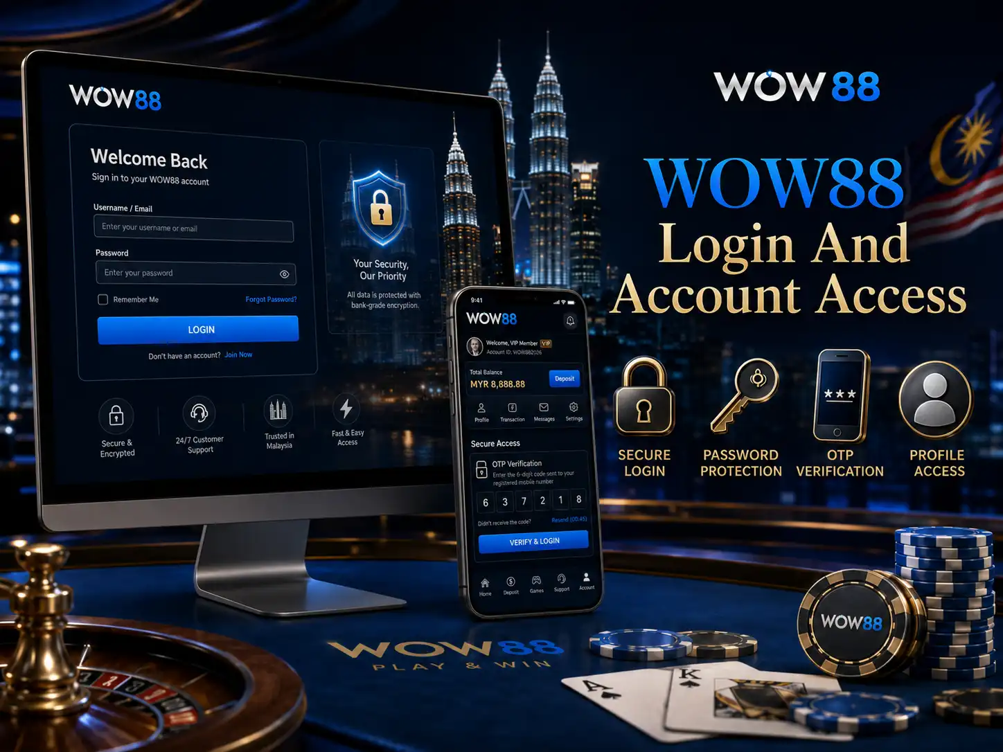 WOW88 Login And Account Access